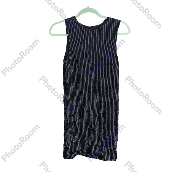 THEORY ADRAYA STRIPED SHIFT DRESS - Picture 4 of 8